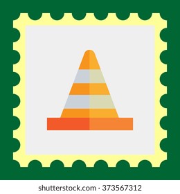 Traffic cone icon