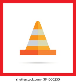 Traffic cone icon