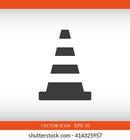 Traffic cone icon
