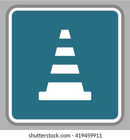 Traffic cone icon
