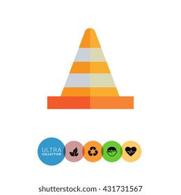 Traffic cone icon