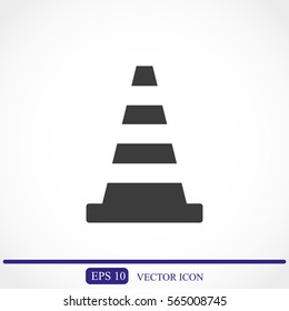 Traffic cone icon