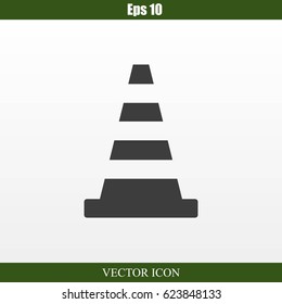 Traffic cone icon