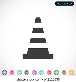 Traffic cone icon