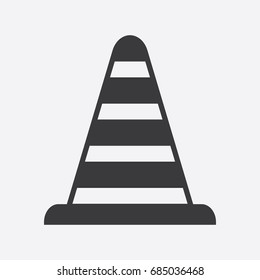 Traffic cone icon