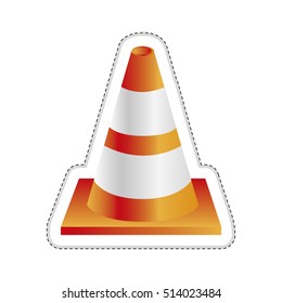 traffic cone icon image