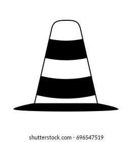 traffic cone icon image 