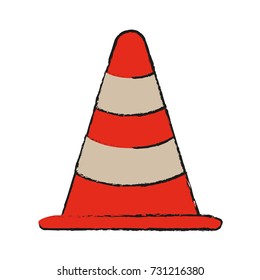 traffic cone icon image