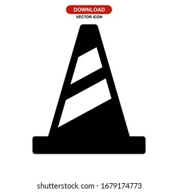 Verkehrssymbole oder Logo einzeln auf Zeichen Vektorillustration Illustration - hochwertige Vektorsymbole mit schwarzem Hintergrund
