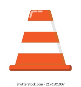 Traffic Cone Icon. Subtable To Place On Labor Day, Contruction Tools, Etc.