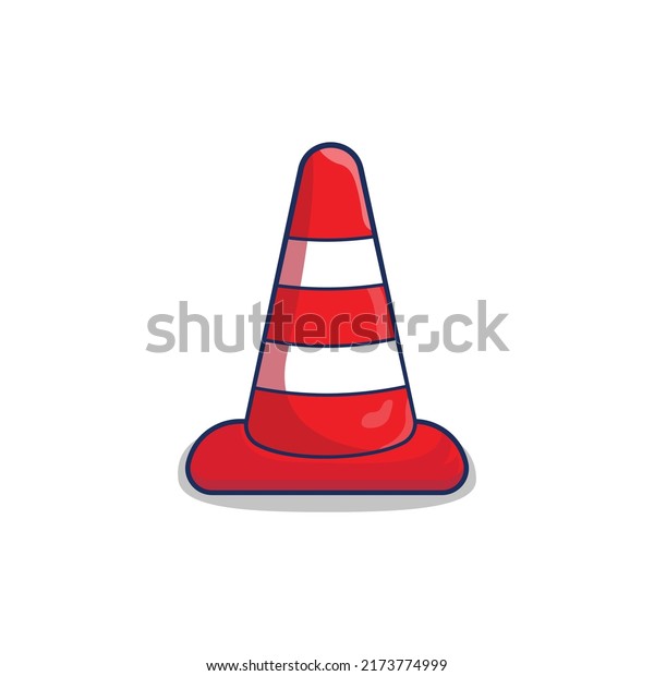 traffic cone.\
premium vector road divider\
tool
