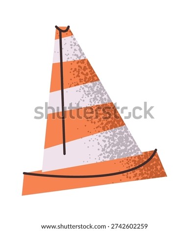 Traffic cone racing track boundaries