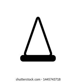 Traffic Cone Vector Design Symbol Illustration