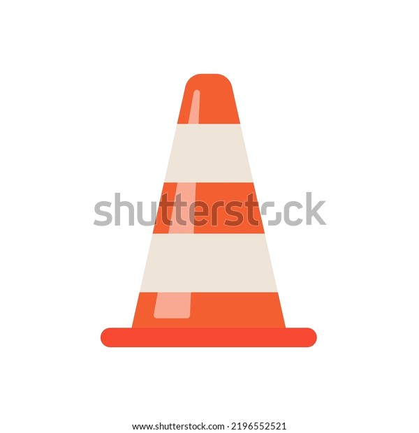 Traffic\
cones. Barrier cones divide the protective\
zone.