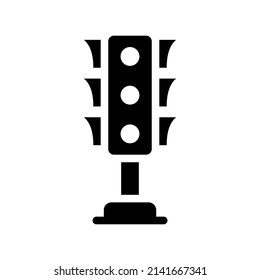 Icono de control de tráfico Símbolo de diseño Ilustración de diseño