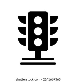 Traffic Control Icon Vector Symbol Design Illustration