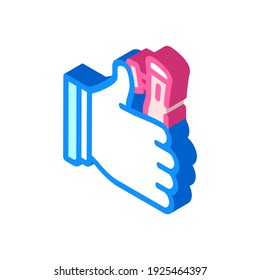traffic control isometric icon vector. traffic control sign. isolated symbol illustration