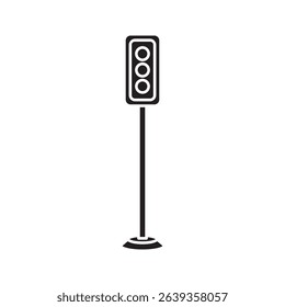 Traffic control lights. Traffic control light icon. Illustration of a traffic light. Road Traffic Light. 