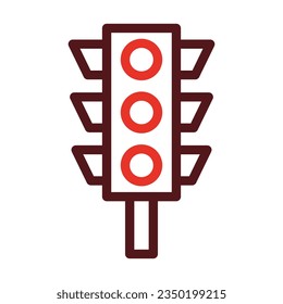 Dick Line 2 Farbsymbole für die Verkehrskontrolle für die persönliche und kommerzielle Nutzung.
