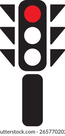 Traffic Halt – Red Light Warning