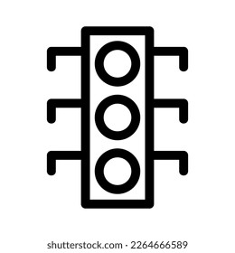 traffic icon or logo isolated sign symbol vector illustration - high quality black style vector icons
