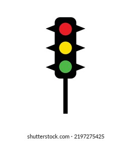 Traffic Icon Red Yellow Green Signals Stock Vector (Royalty Free ...