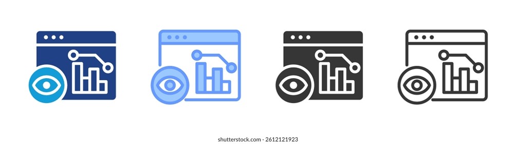 Traffic icon set multiple style collection