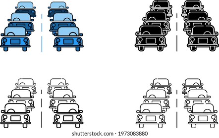 Traffic Icon , Vector Illustration