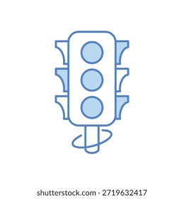 Icono de tráfico Vector ilustración de stock