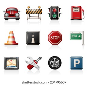 Traffic icons