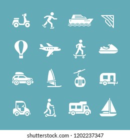 Traffic icons set