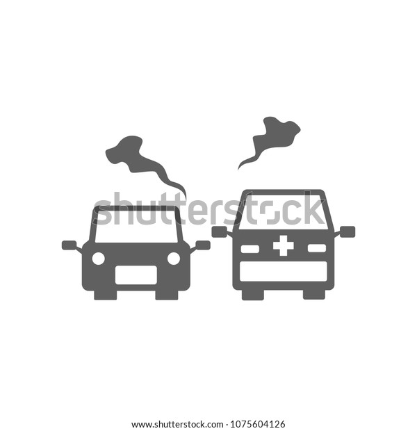 Traffic jam icon in trendy flat style isolated on\
white background. Symbol for your web site design, logo, app, UI.\
Vector illustration,\
EPS