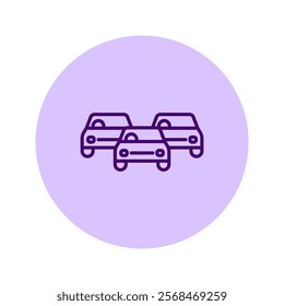 Traffic Jam pentaglow , vector, pixel perfect, illustrator file