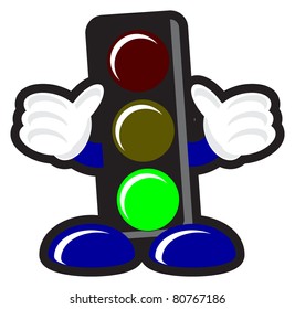 traffic lamp green