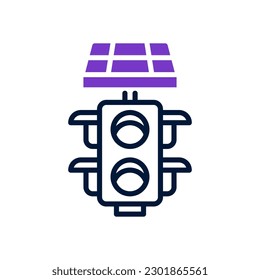 traffic lamp icon for your website, mobile, presentation, and logo design.