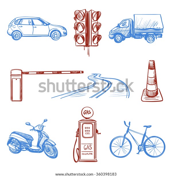 Traffic Laws icons\
set