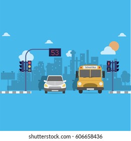 Traffic Light Background