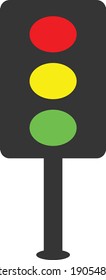 Traffic Light Cartoon Vector Illustration Stock Vector (Royalty Free ...