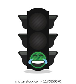 Traffic light emoji