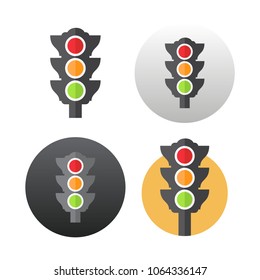Traffic light icon