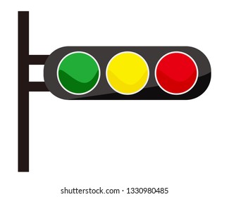 traffic light icon.