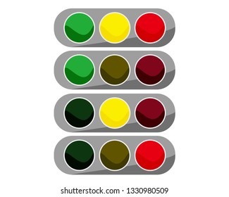 traffic light icon.