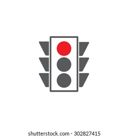 Traffic light icon