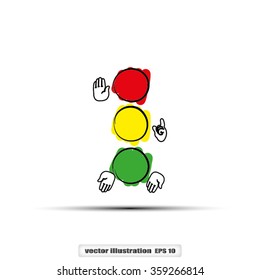 traffic light  icon