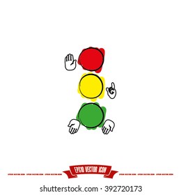 traffic light  icon