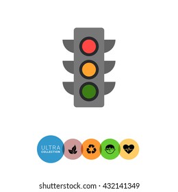 Traffic light icon