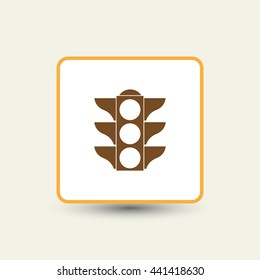 Traffic light icon