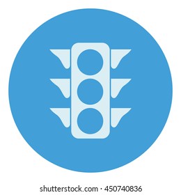 The traffic light icon.  