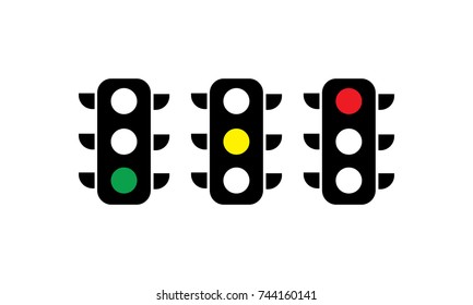 Traffic light icon