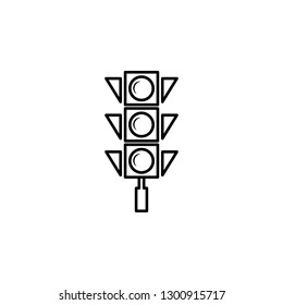 traffic, light icon. Can be used for web, logo, mobile app, UI, UX